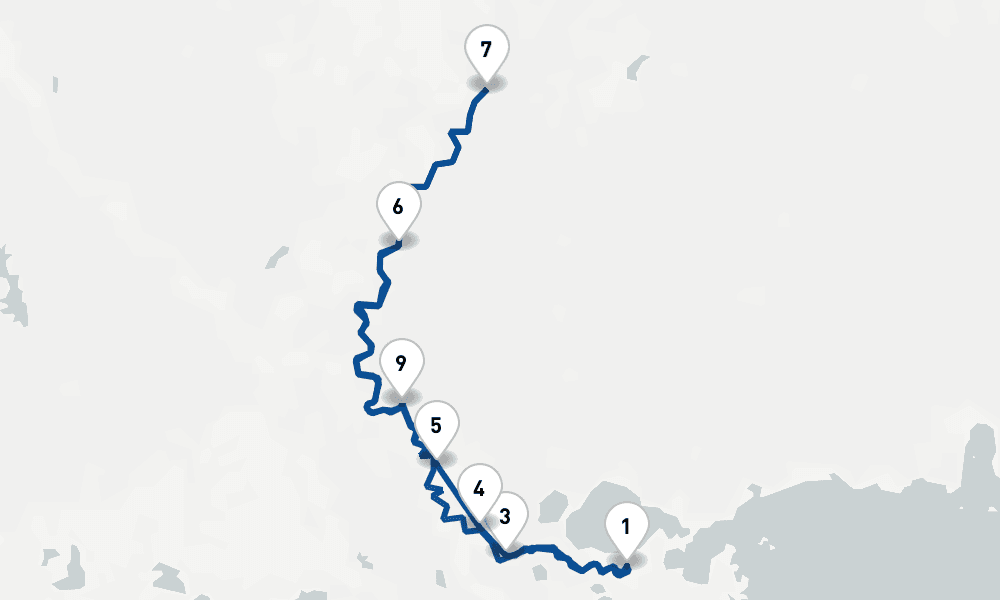 5 days, round-trip 7 Night Historic Mississippi River Cruise and Land Tour 6日間