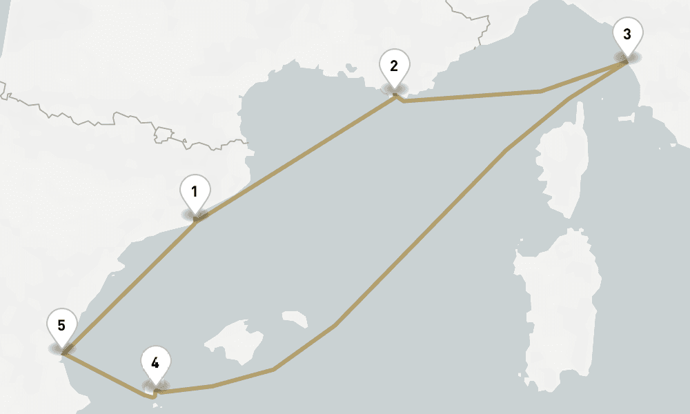 7 days, round-trip Italy 8日間