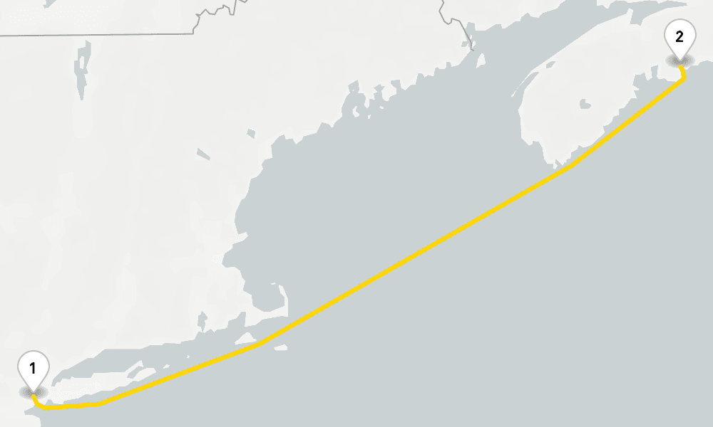 4 days, round-trip Canada 5日間