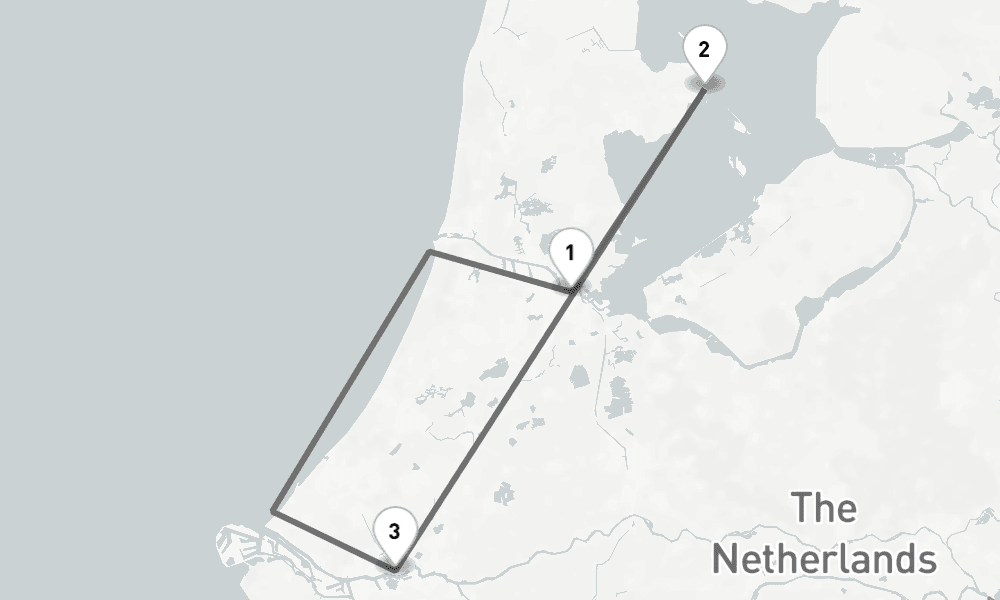 4 days, round-trip Amsterdam, Kinderdijk and the Dutch Bulbfields River Cruise - MS Emily Bront 5日間