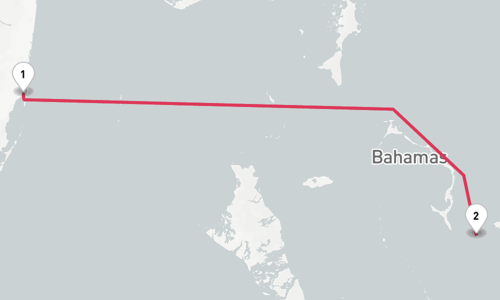 4 nights / 5 days, Miami (Florida) Round trip