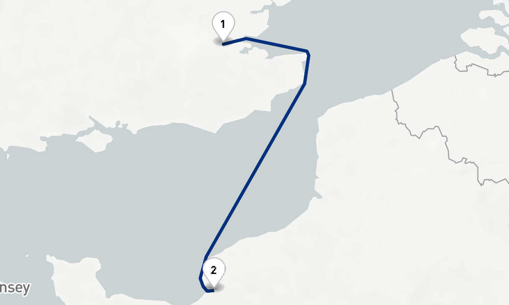 3 nights / 4 days, Tilbury (London, England) Round trip