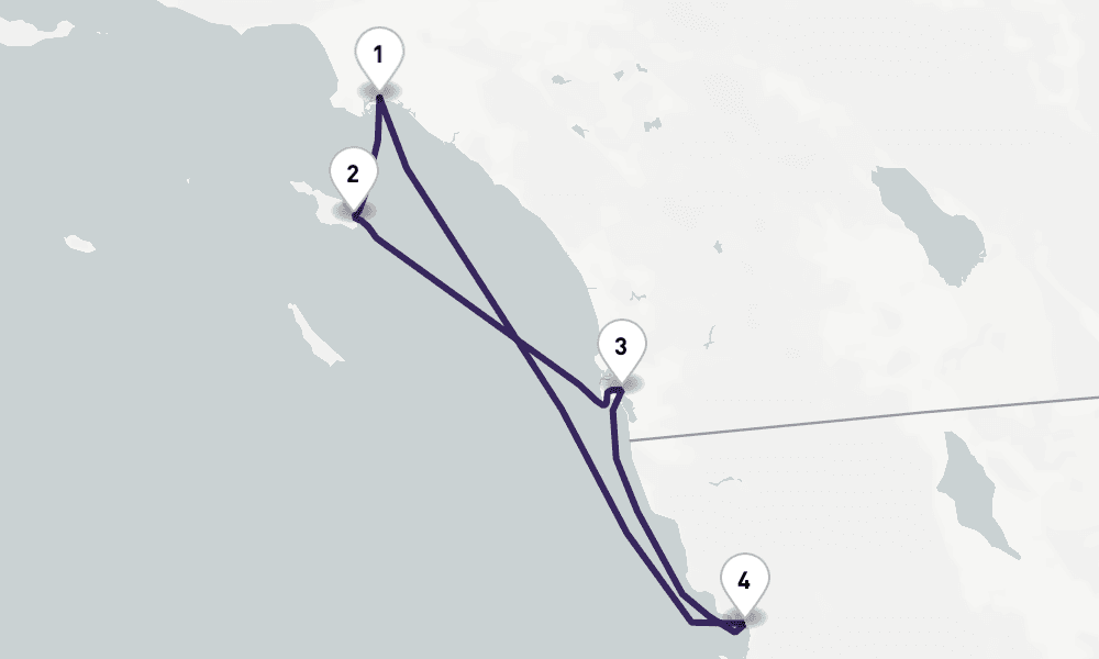 5 days, round-trip SoCal Ensenada Halloween Edition 6日間
