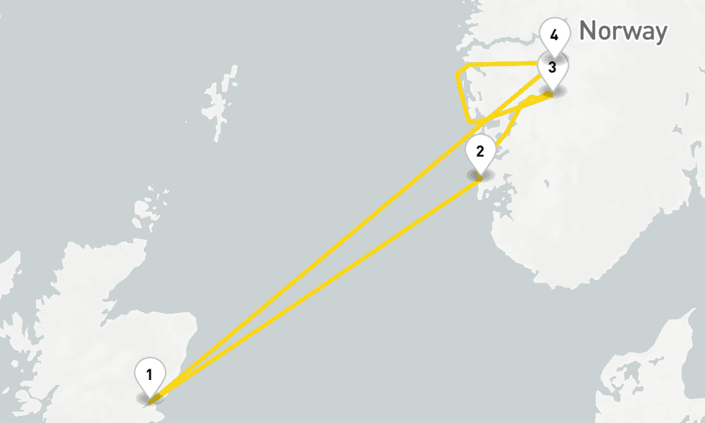 10 days, round-trip Summertime Fjordland 11日間
