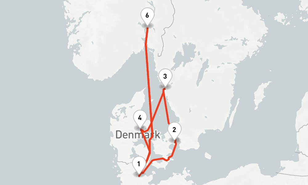 9 days, round-trip Skandinavische Stadte mit Skifestival ab Kiel 10日間