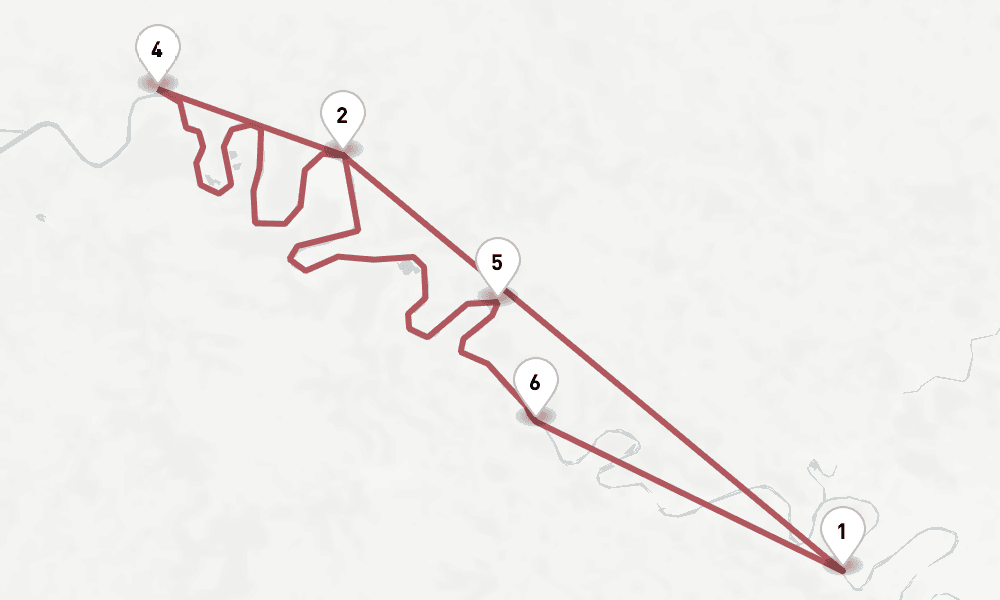 7 days, round-trip Seine 8日間