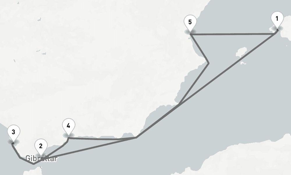 7 days, round-trip - Faszination Mittelmeer - AbBis Palma 8日間