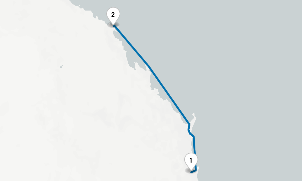 4 days, round-trip Airlie Beach 5日間