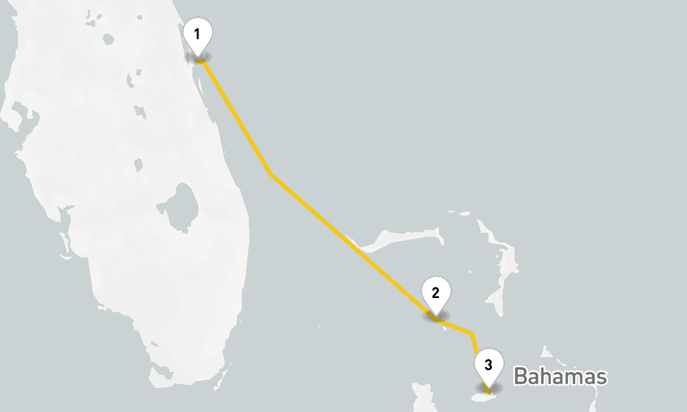8 days, round-trip Perfect Day Bahamas Cruise 9日間