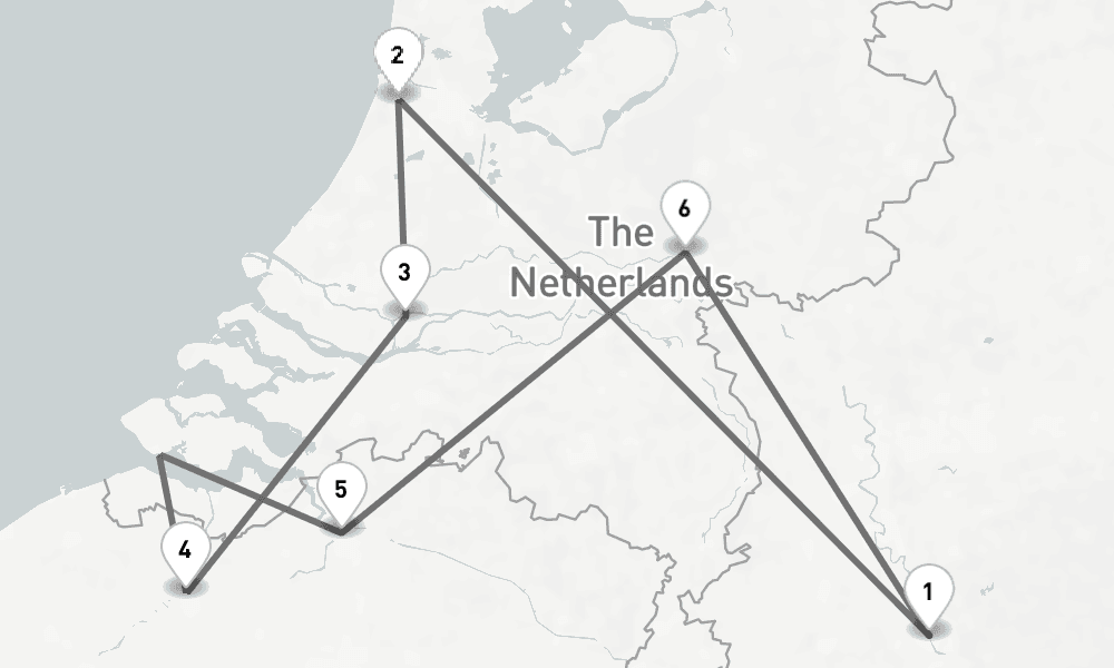 6 days, round-trip Rhine 7日間