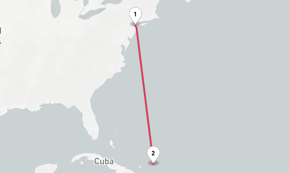 8 nights / 9 days, New York (Cape Liberty NYC) Round trip