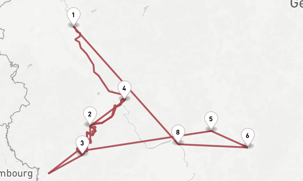 7 days, round-trip Main 8日間