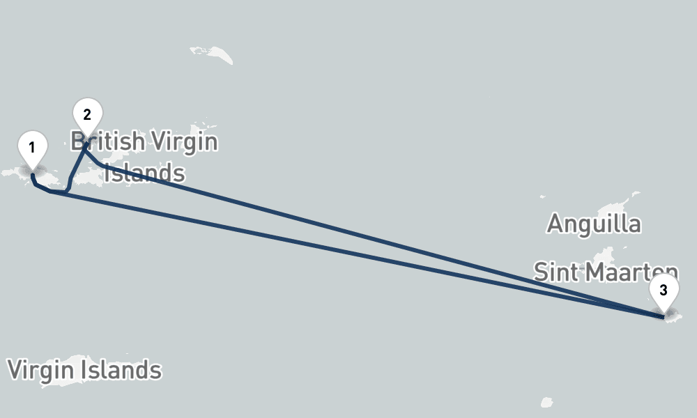 3 days, round-trip 3-Day Caribbean Celebration 4日間