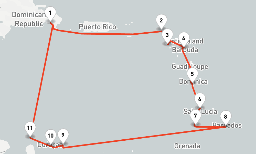 14 nights / 15 days, La Romana (Dominican Republic) Round trip