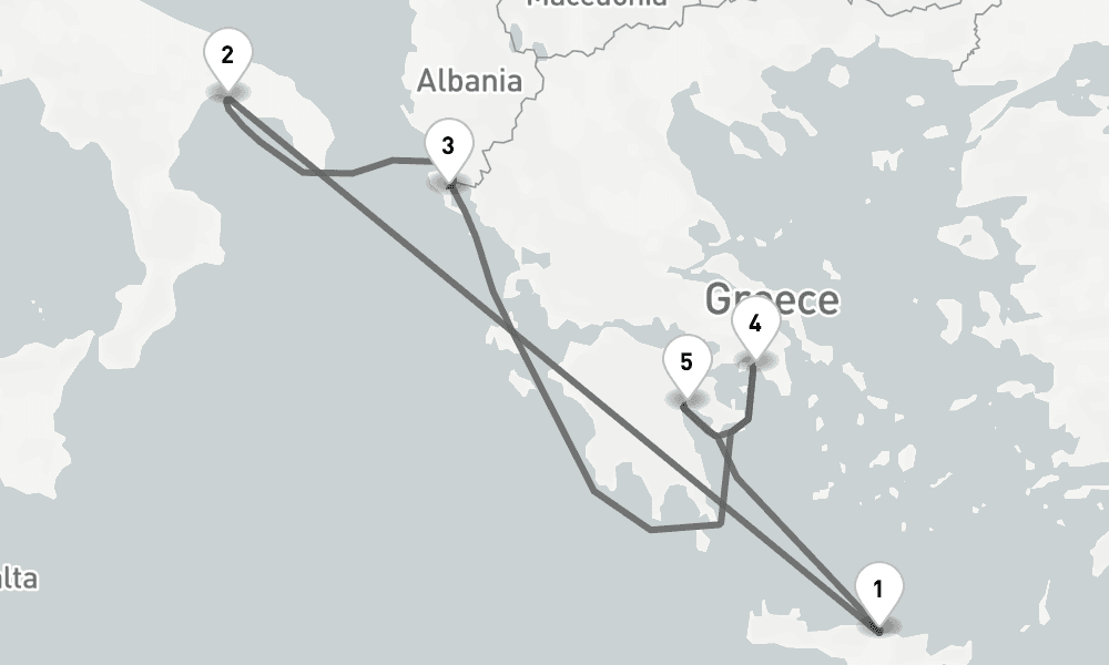 7 days, round-trip - Vielfalt Des Ostlichen Mittelmeers - AbBis Heraklion 8日間