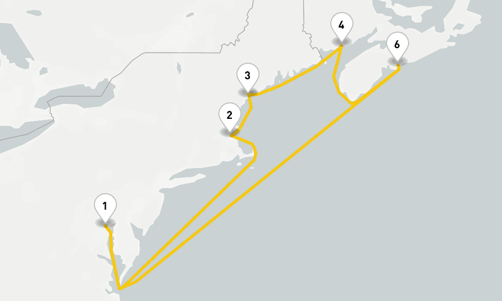 9 days, round-trip Canada New England Cruise 10日間