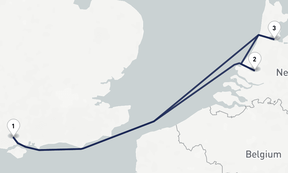 5 days, round-trip Five Netherlands Escape 6日間