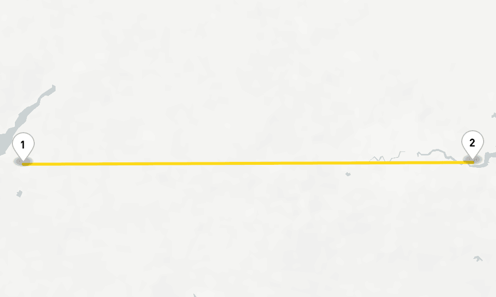 2 days, one-way from Bristol UK to London-Tilbury 3日間