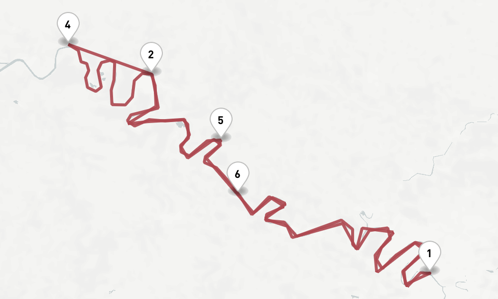 7 days, round-trip Seine 8日間