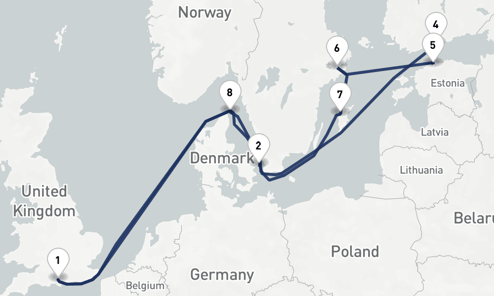 12 days, round-trip Best of Scandinavia 13日間
