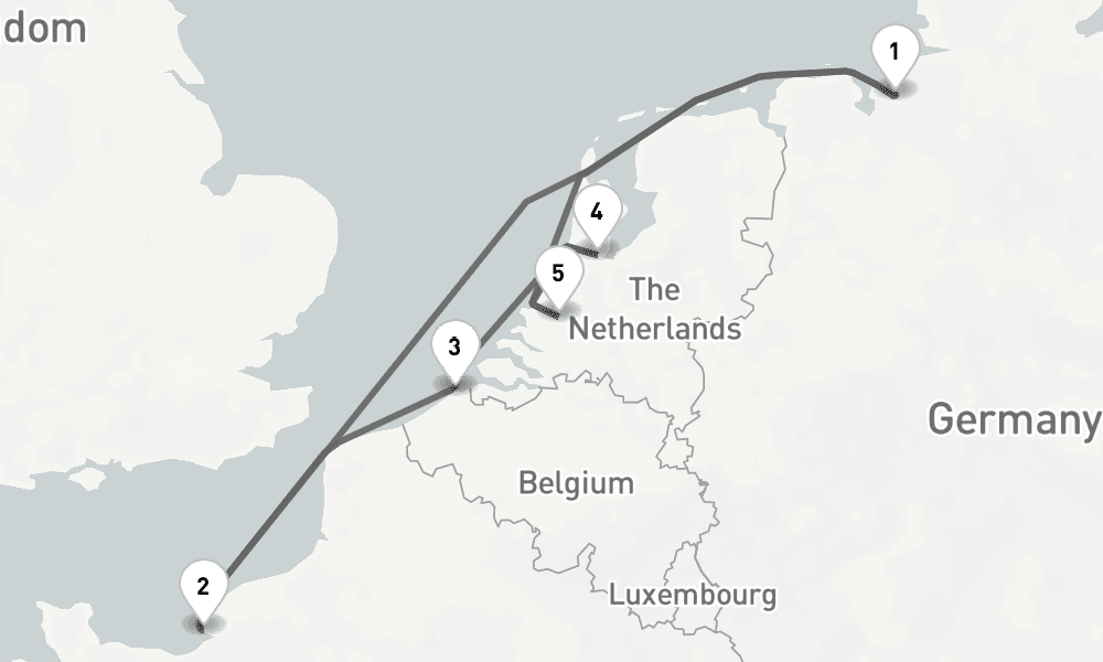 7 days, round-trip - Savoir-Vivre In Frankreich Und Belgien - AbBis Bremerhaven 8日間