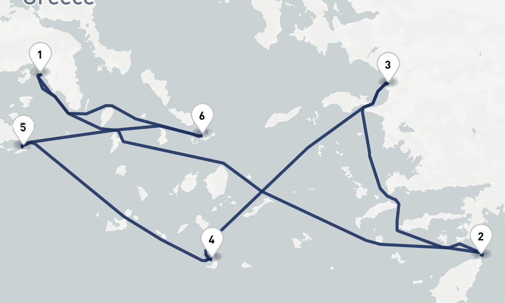 7 days, round-trip Best of Greece 8日間