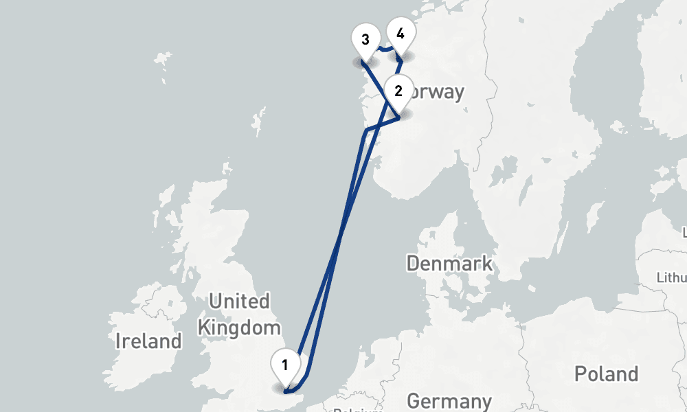 8 days, round-trip Summertime Fjordland 9日間