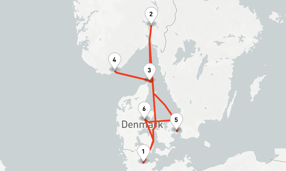 7 nights / 8 days, Kiel Round trip