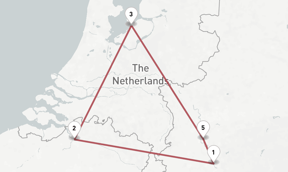 5 days, round-trip Rhine 6日間