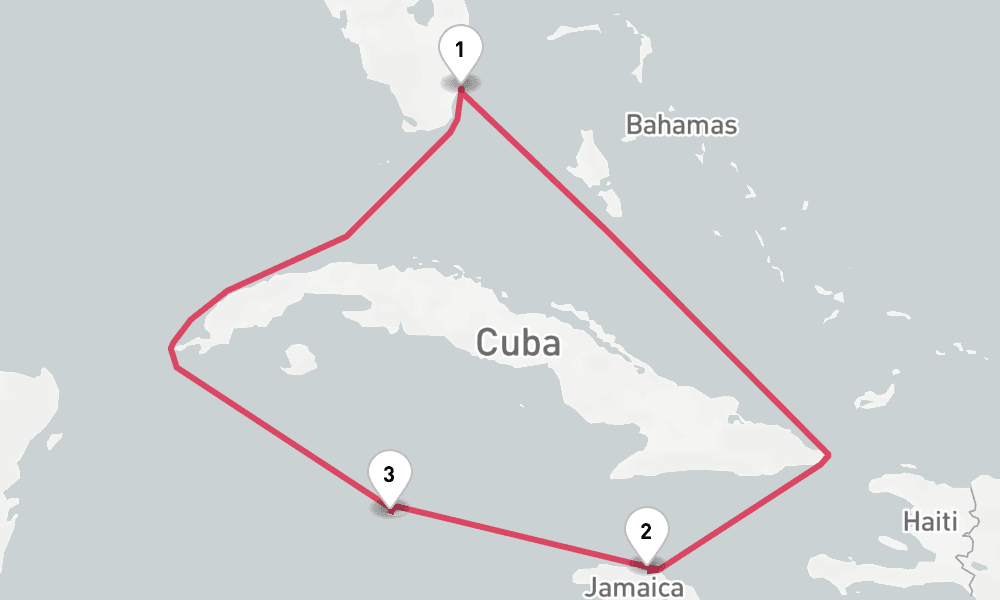 5 nights / 6 days, Miami (Florida) Round trip