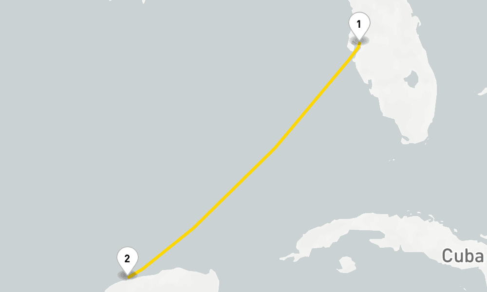 4 days, round-trip Progreso Express 5日間