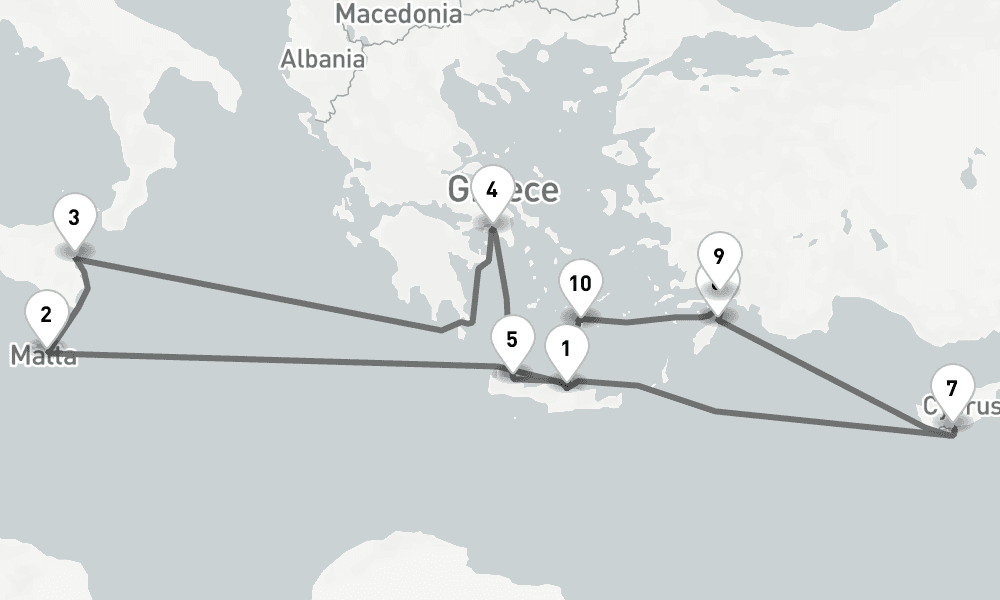 14 days, round-trip - Inselperlen Des Mittelmeers Mit Athen - AbBis Heraklion 15日間