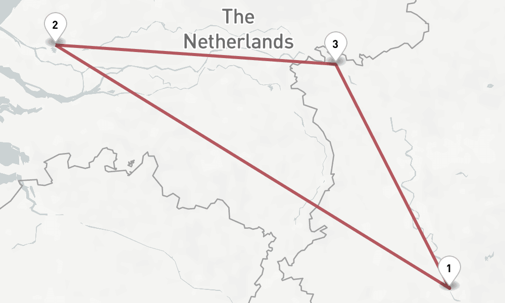 4 days, round-trip Rhine 5日間