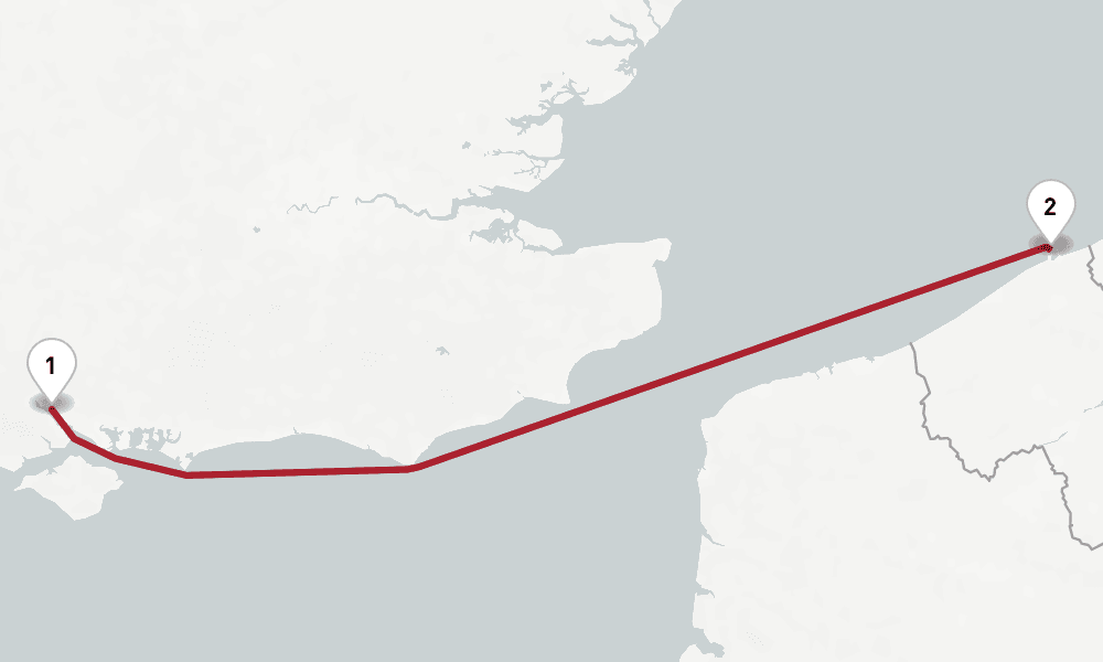 3 days, round-trip Belgium Cruise From Southampton 4日間
