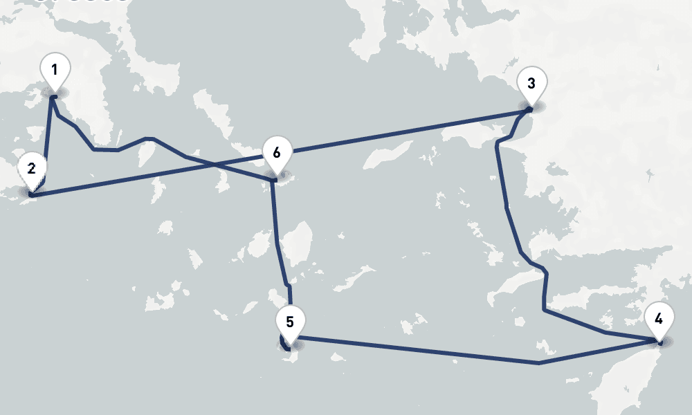 7 days, round-trip Best of Greece 8日間