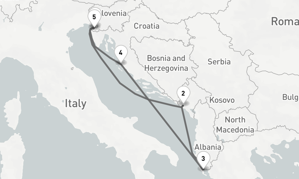 7 days, round-trip - Sehnsuchtsziele An Der Adria - AbBis Triest 8日間