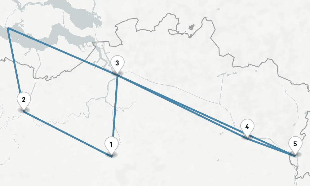 7 days, round-trip Belgian Holiday Markets 8日間