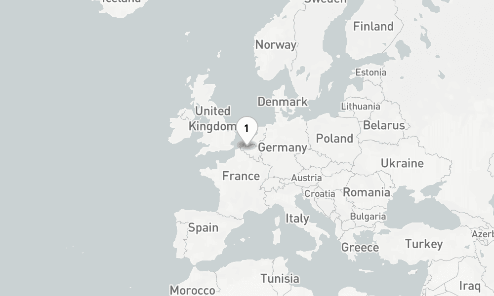 6 days, one-way from Halle to Ghent 7日間