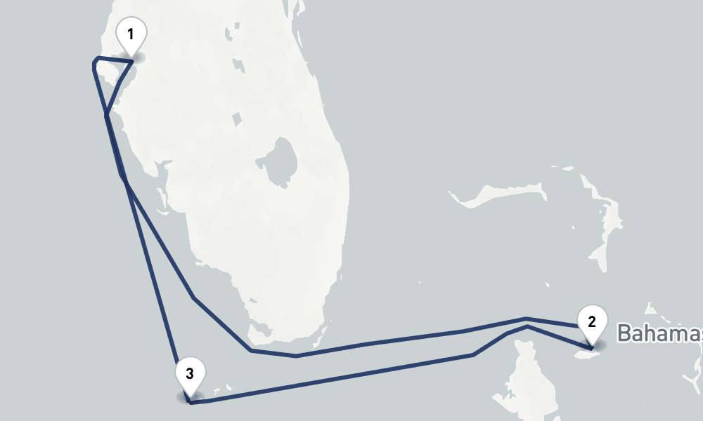 5 days, round-trip The 90s Cruise 6日間