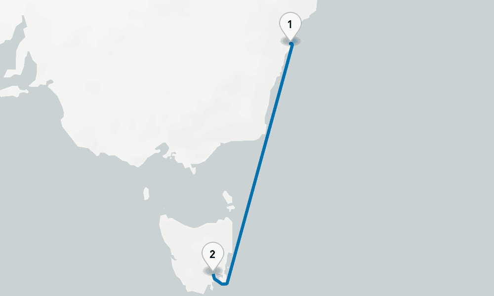 5 days, round-trip Tasmania 6日間