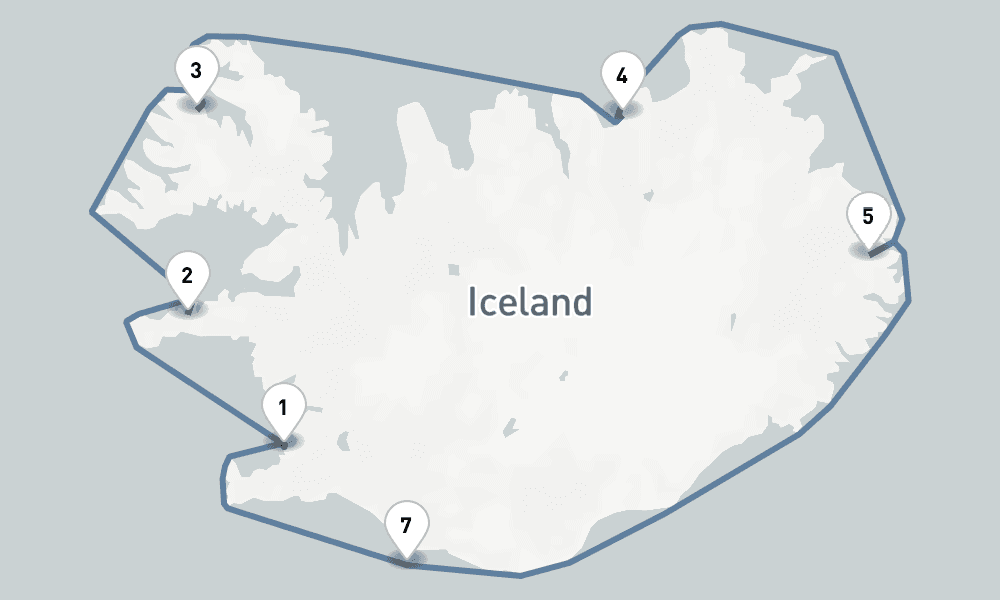 7 days, round-trip Around Iceland 8日間