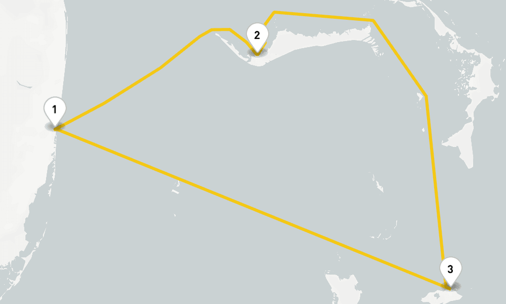 3 days, round-trip Bahamas Getaway Cruise 4日間