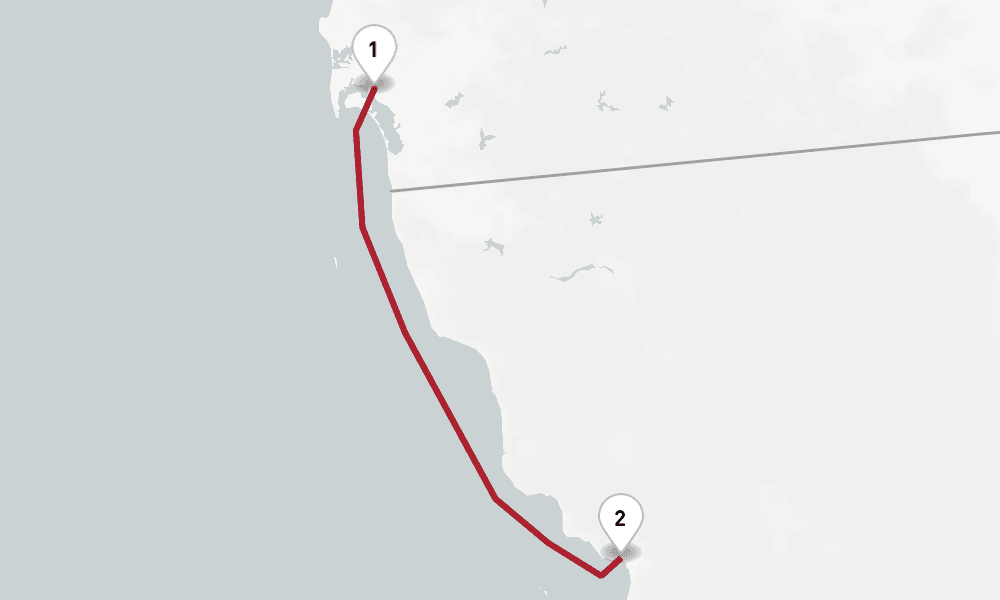 3 days, round-trip Baja Cruise From San Diego 4日間