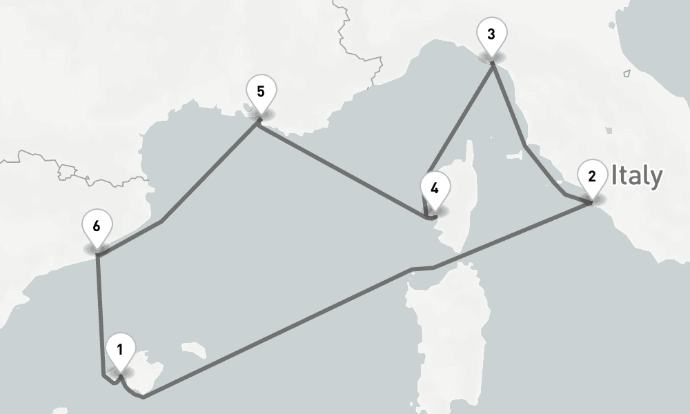 8 days, round-trip - Hohepunkte Des Westlichen Mittelmeers - AbBis Palma 9日間
