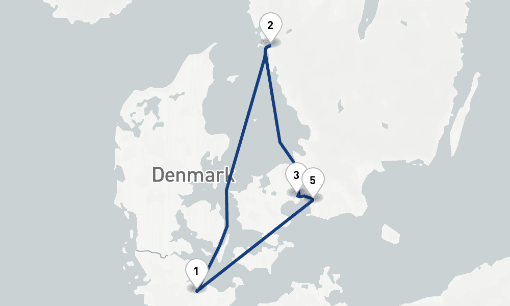 5 days, round-trip Baltic Sea 6日間
