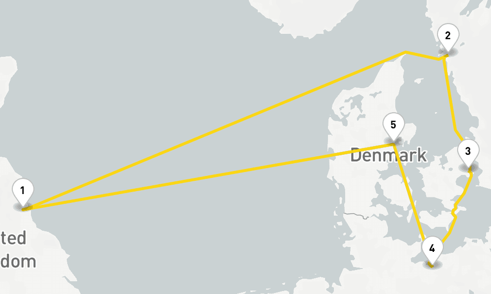 7 days, round-trip Gateway To The Baltic Sea 8日間