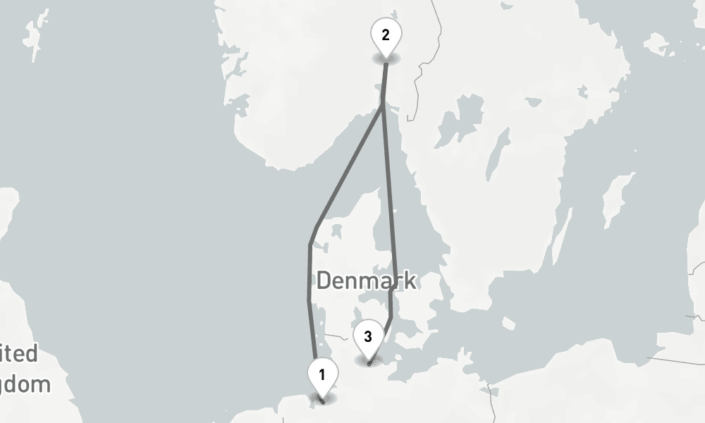 4 days, one-way from Bremerhaven to Kiel 5日間