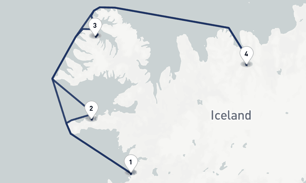 7 days, round-trip Iceland Total Solar Eclipse 8日間