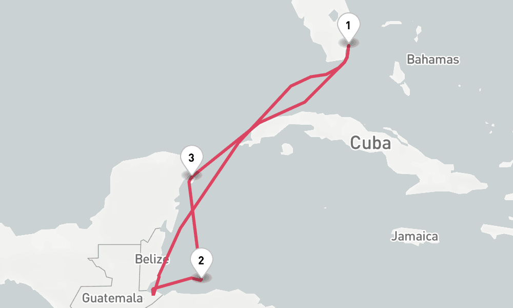 7 nights / 8 days, Miami (Florida) Round trip