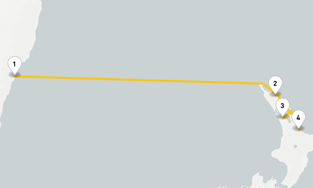 9 days, round-trip New Zealand Holiday Cruise 10日間